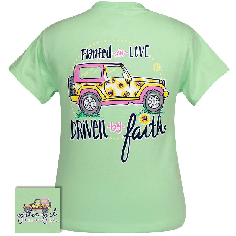 Cozy Dress Driven by Faith Mint Green SS-2356