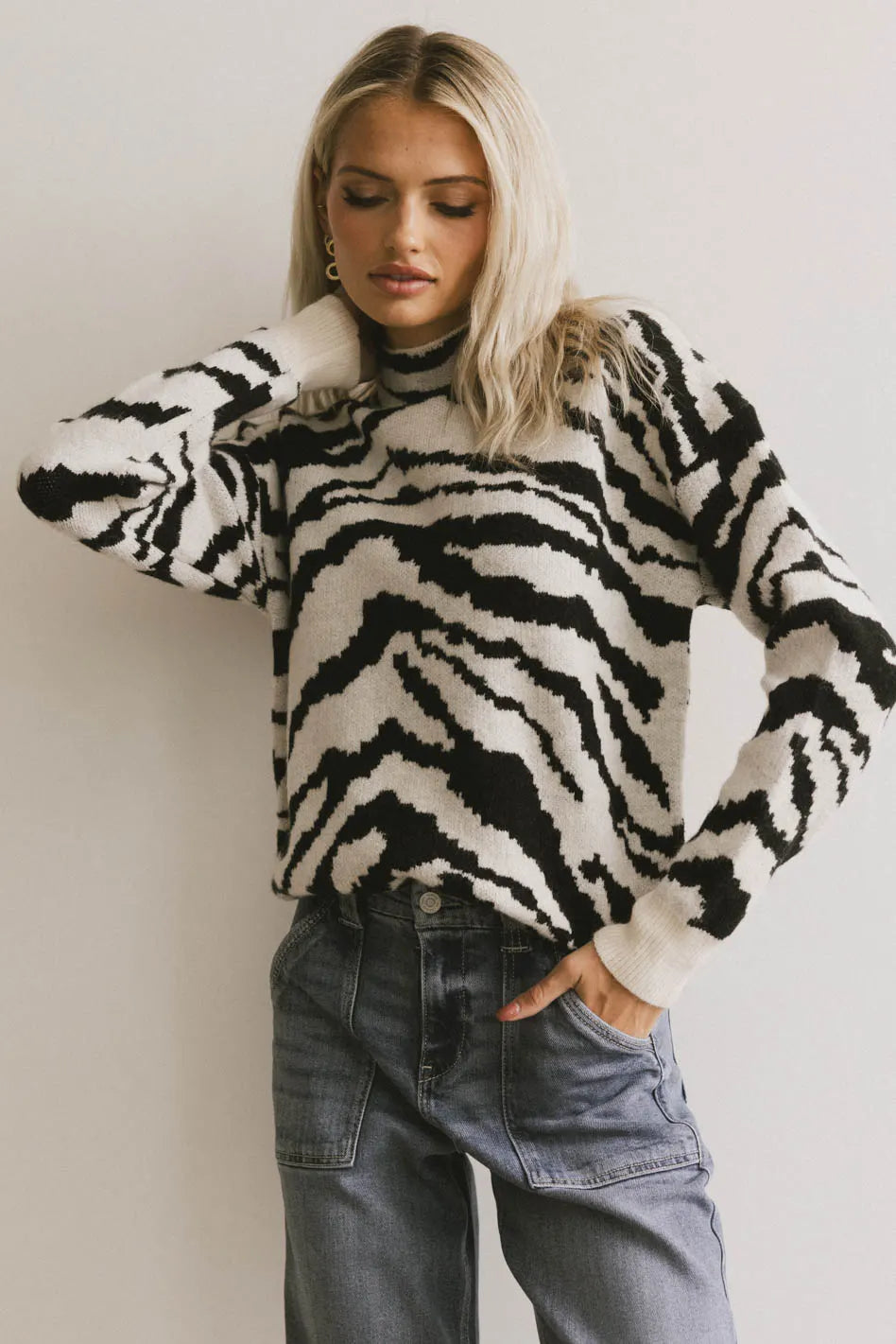 Trendy And Casual Amorette Knit Sweater