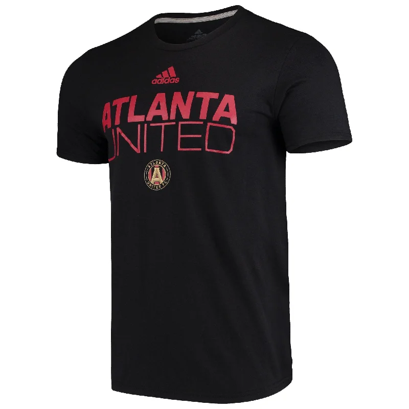 Noble And Elegant Adidas Atlanta United FC Climalite Short Sleeve T-Shirt - Black