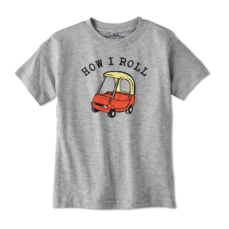 Leisure Travel How I Roll Car Youth T-Shirt