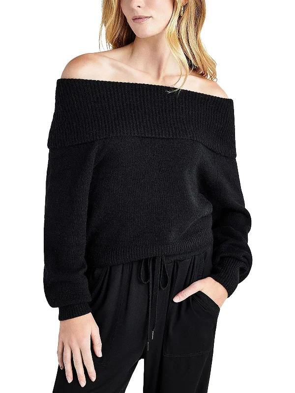French Style Harlow Womens Wool Blend Knit Pullover Sweater