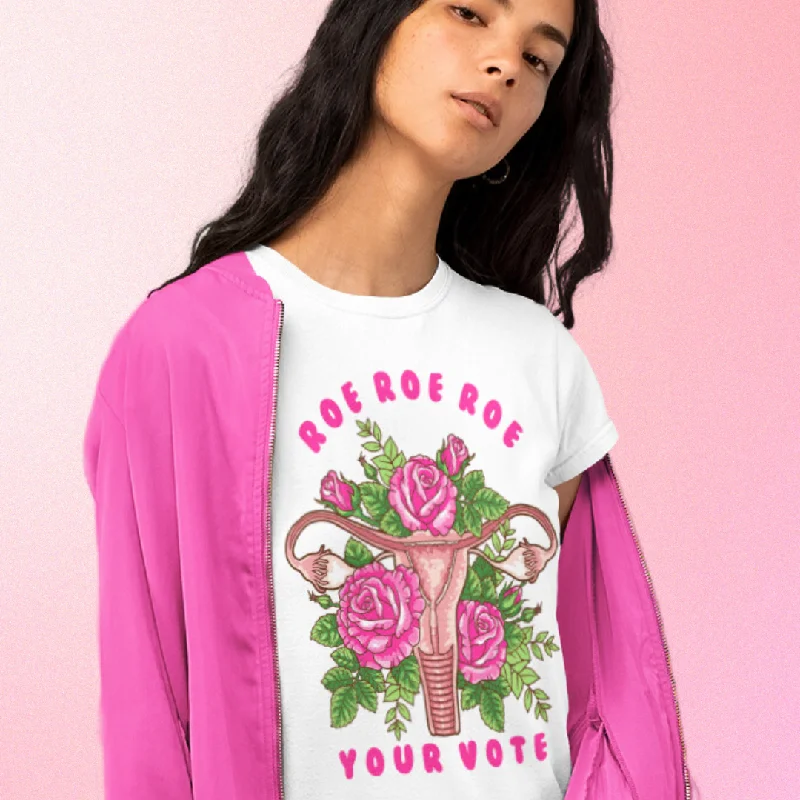 Comfortable Fitwear Roe Roe Roe Your Vote Unisex t-shirt