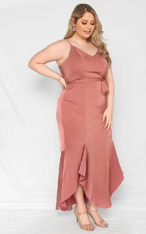Comfortable Mind Lauren Dress - Rose