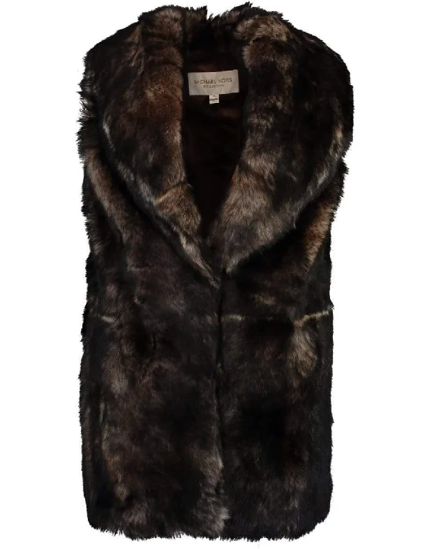 Preview New Products Long Chestnut Vest