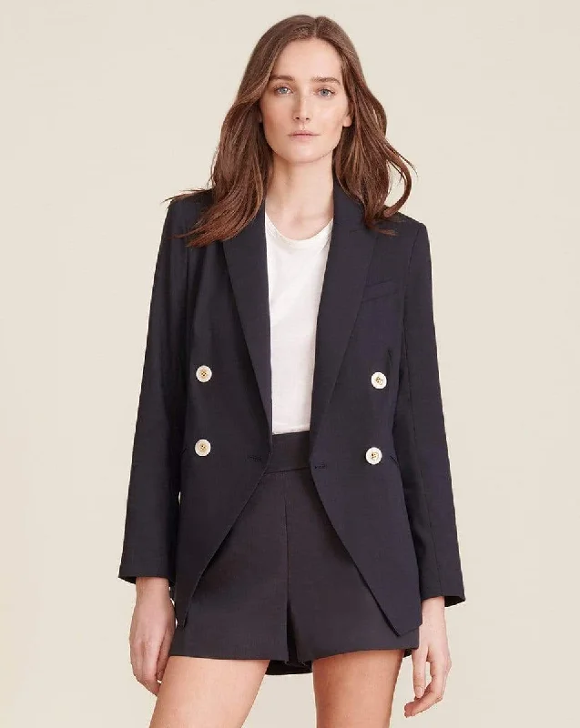 Breathable Style Nisha Double-Breasted Jacket