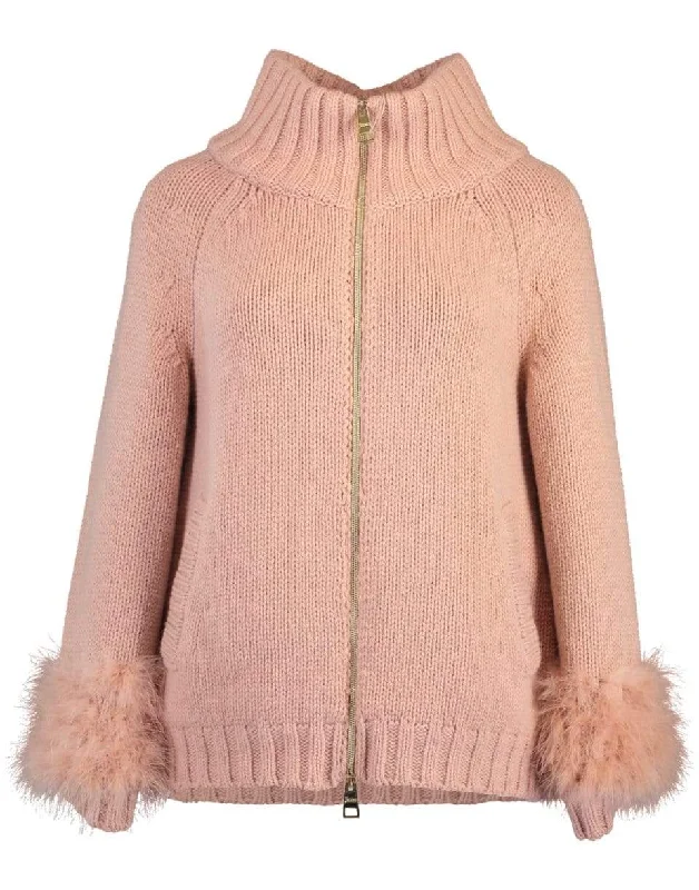 New Season Series Resort Strina Wool Knit Cape