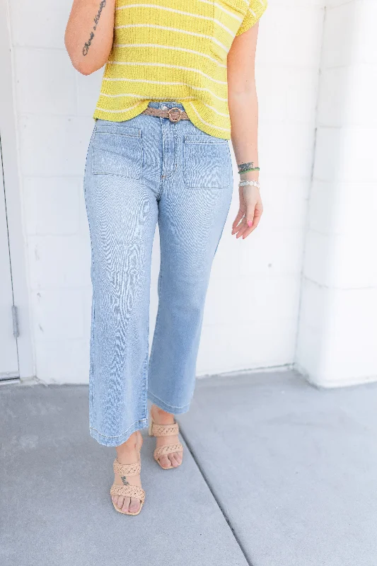 Diamond Series The Alivia High Rise Crop Jeans