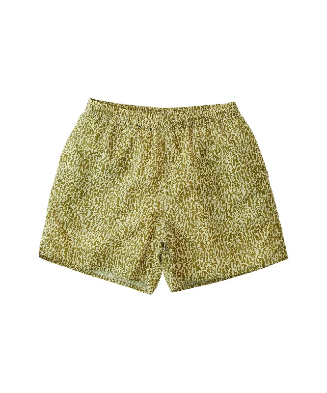 Comfy Layers Gramicci Micro Bark Green 5" Drift Swim Short