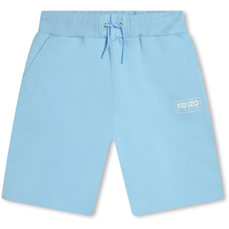Relaxed Fashion Kenzo Pale Blue Bermuda Shorts