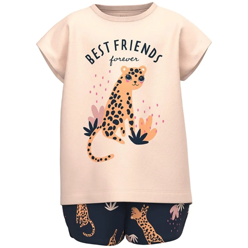 Casual And Comfortable Name it Créme De Pêche Vigea T-Shirt Set