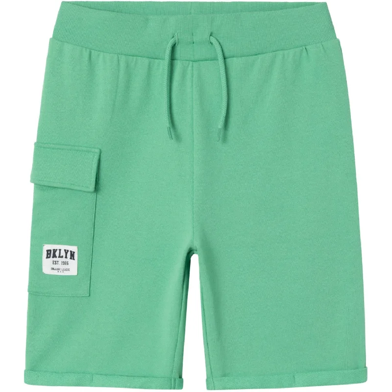 Free Design Name It Green Spruce Jenas Long Sweat Shorts