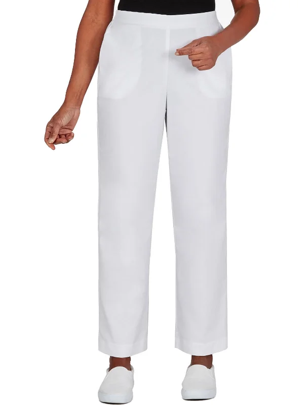 Cozy Street Style Plus Womens Classic Fit High Rise Wide Leg Pants