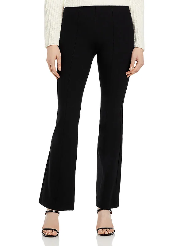 Versatile Style Simone Womens Mid-Rise Office Flared Pants