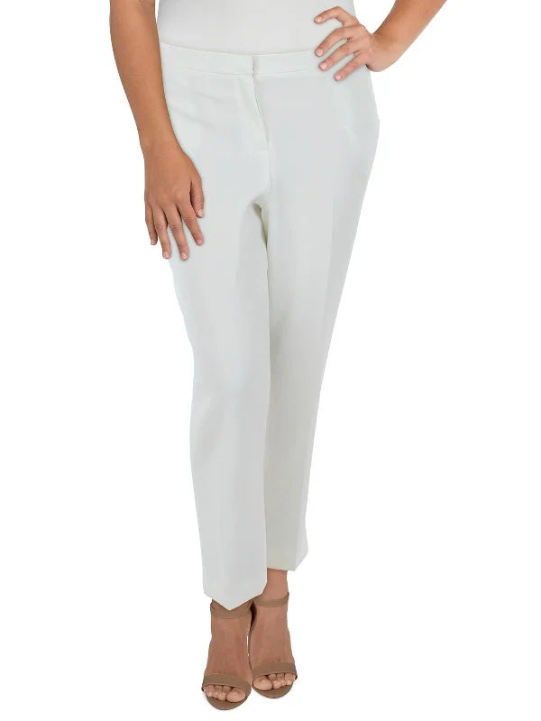 British Style Womens Knit Office Dress Pants