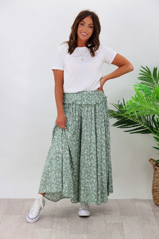 Relaxed Clothing Zen Garden Jessie Pant Fern